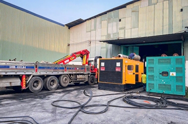 Dịch vụ cẩu máy phát điện Cần Thơ, 0916.485.699 [cẩu xuống tầng hầm] 