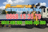 Vì sao nên lựa chọn dịch vụ cho thuê xe cẩu tại Nha trang gọi 0916.485.699