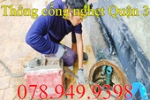 Gọi 078.949.9398 Thông cống nghẹt tại Quận 3 giá rẻ