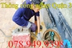 Gọi 078.949.9398 Thông cống nghẹt tại Quận 3 giá rẻ