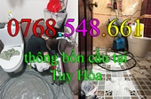 gọi 0768.548.661 - Thông tắc bồn cầu nghẹt ở tại Tuy Hòa Phú Yên Chất Lượng Uy Tín 
