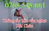 Thông tắc bồn cầu nghẹt Hải Châu (Đà Nẵng) gọi 0768.548.661 GIÁ RẺ NHẤT