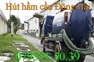 Hút hầm cầu tại Đông Hải Bạc Liêu 079551.50.39 chuyên nghiệp