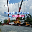 Thuê xe cẩu Chư Pưh Gia Lai, gọi 0906.483.699 - Xe cẩu Chu puh