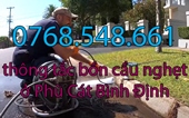 Gọi 0768.548.661 – Thông tắc bồn cầu nghẹt ở Phù Cát Bình Định