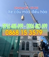 cho thuê xe cẩu cục nóng máy điều hòa Chương Mỹ (Hà Nội)