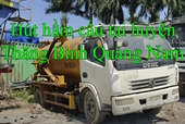 Hút hầm cầu tại huyện Thăng Bình Quảng Nam