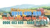 0916 485 699 cho thuê xe cẩu Thanh Oai - Hà Nội