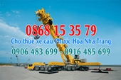 0916.485.699 Cho thuê xe cẩu Phước Hòa (Nha Trang)