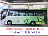 BÁO GIÁ THUÊ XE DU LỊCH PLEIKU GIA LAI