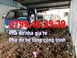 Phá dỡ nhà quận 1, gọi 0799.48.39.39 - phá dỡ bê tông công trình quận 1 HCM