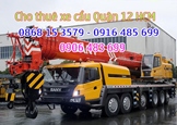 Thuê xe cẩu Quận 12 Tp HCM - Xe cẩu Q12 HCM - Xe cẩu quận 12