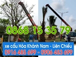 Cho thuê xe cẩu Hòa Khánh Nam - Liên Chiểu - Đà Nẵng