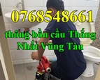 Thông bồn cầu tại phường Thắng Nhất Vũng Tàu gọi 0768.548.661