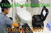 Thông bồn cầu tắc nghẹt tại Đồng Xoài Bình Phước gọi 03648.8.4807