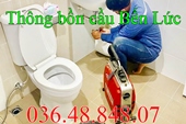 Thông bồn cầu tại Bến Lức Long An gọi 036.48.848.07 giá rẻ